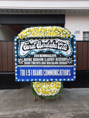 Papan Bunga Duka di Pematang Pasir